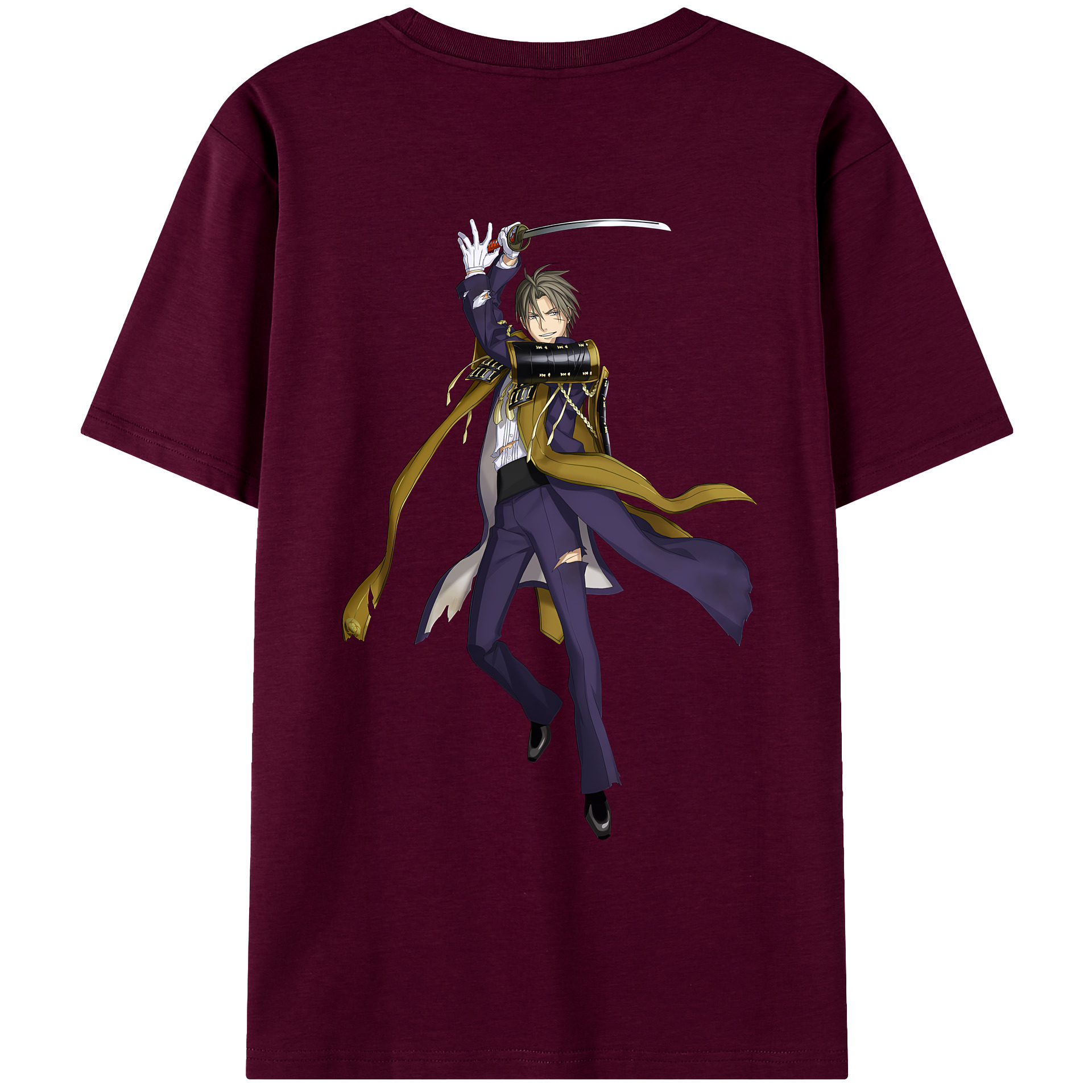 （画像用） 刀剣乱舞 Touken Ranbu レディース半袖Tシャツ(バックプリント)